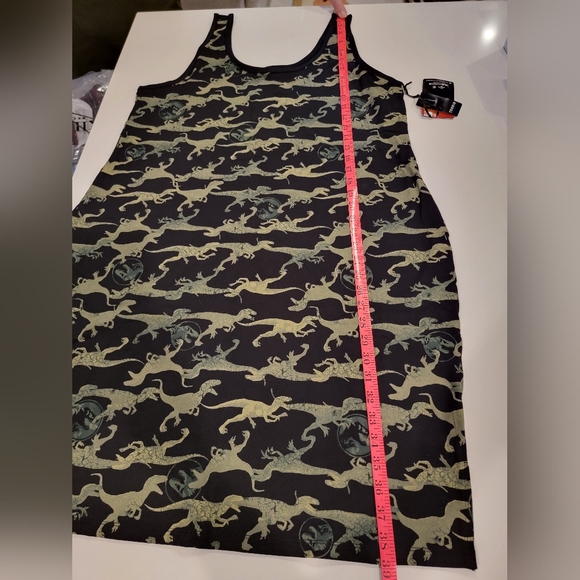 TORRID Jurassic Park Mini Foxy Cami Dress Size 2 - Picture 13 of 17